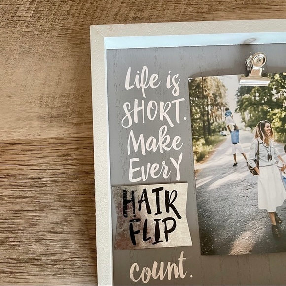 🌺 IG Design Photo Clip White Shadow Box Decor NWOT - Picture 3 of 6